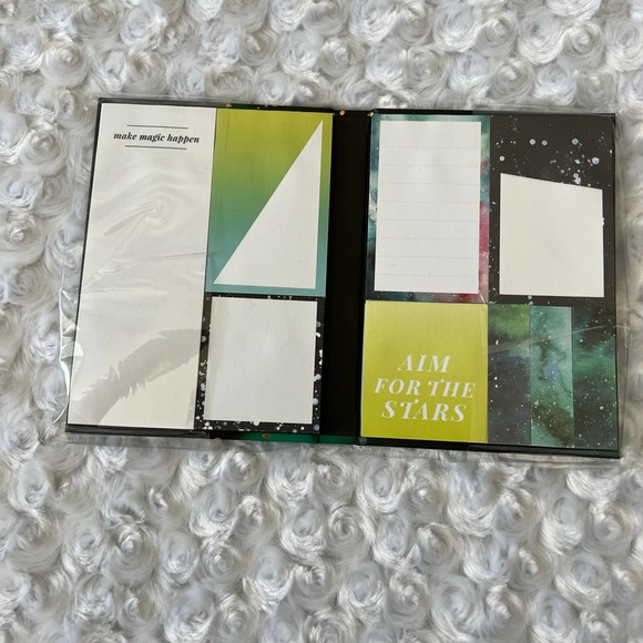 Cosmos Hardcover Book Of Sticky Notes By Galison Stickers Book - Picture 2 of 3